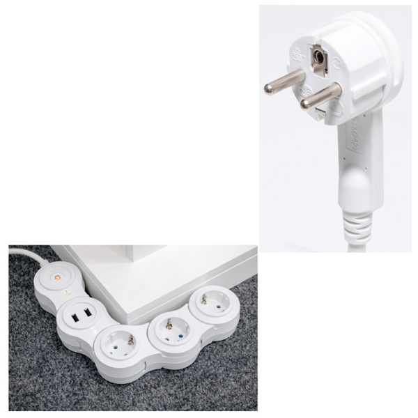 Zglobni produžni kabl sa WiFi kontrolom 1.4m 3.5kW NVH03K/WIFI - dodatni pogled