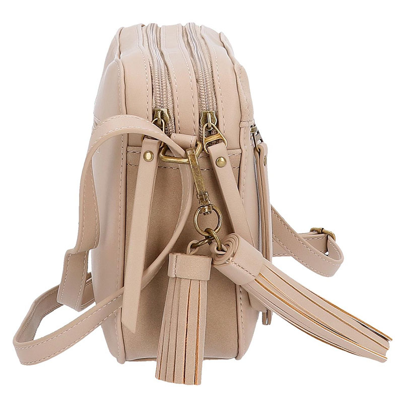 Pepe Jeans Ženska tašna sa dve pregrade Bitmat Beige 75253 - dodatni pogled