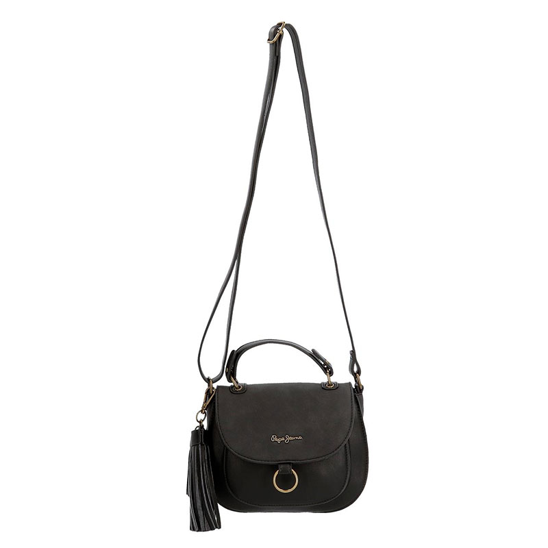 Pepe Jeans Ženska tašnica sa poklopcem Bitmat Black 75255 - dodatni pogled