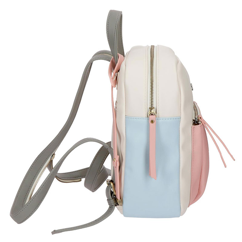 Pepe Jeans Ranac od eko kože Mona Pink 75520 - dodatni pogled