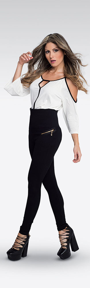 Hollywood helanke rajsferšlus S - dodatni pogled