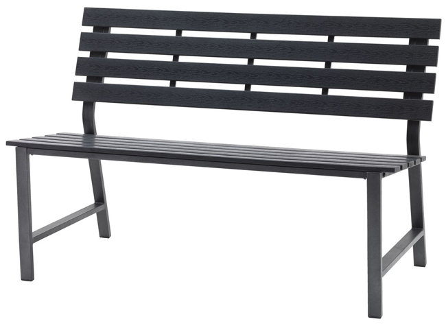 Baštenska klupa Mona - dodatni pogled