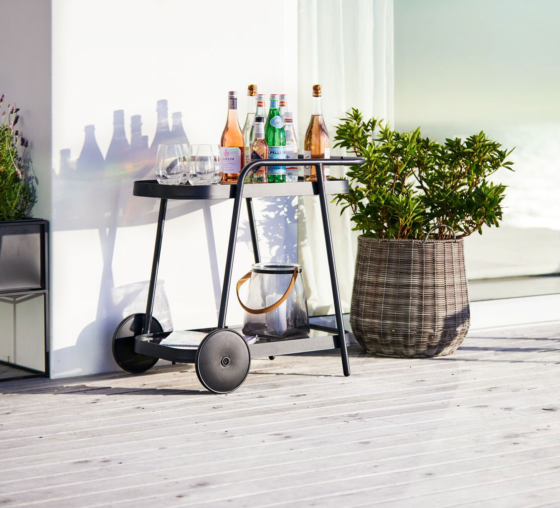 Saksije Od PE Ratana - Komplet od 2 Komada - dodatni pogled