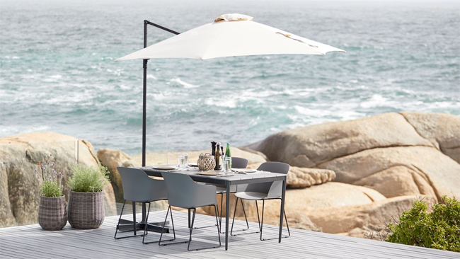 Viseći suncobran Wilmore 270cm - dodatni pogled