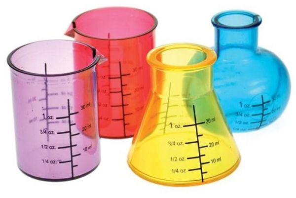 Čašice za žestoka pića Hemijski alko set - dodatni pogled