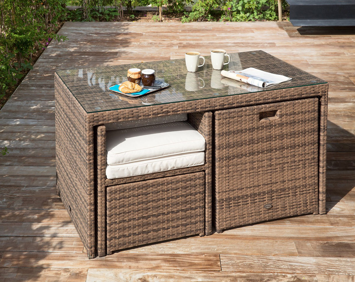 5 u 1 Složiva Baštenska Garnitura Tenor Za 4 Osobe - dodatni pogled