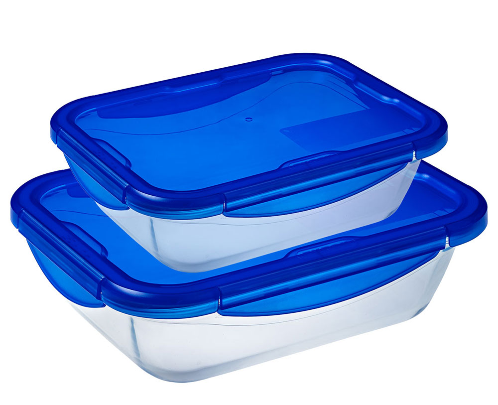 Pyrex pravougaoni pekač sa poklopcem 30cm - dodatni pogled