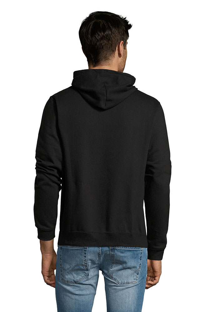 Sols Unisex dukserica Snake Black veličina 3XL 47101 - dodatni pogled