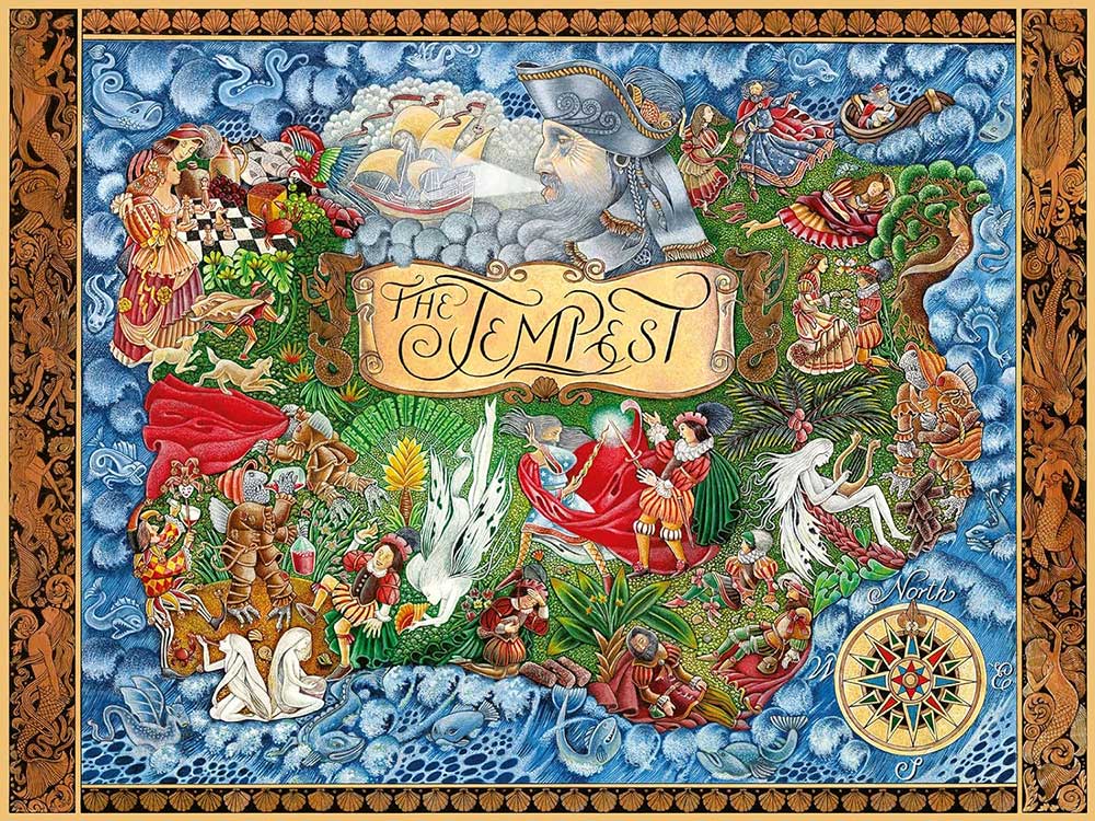 Puzzle slagalica 1500 delova Bura Vilijam Šekspir Ravensburger 16952 - dodatni pogled