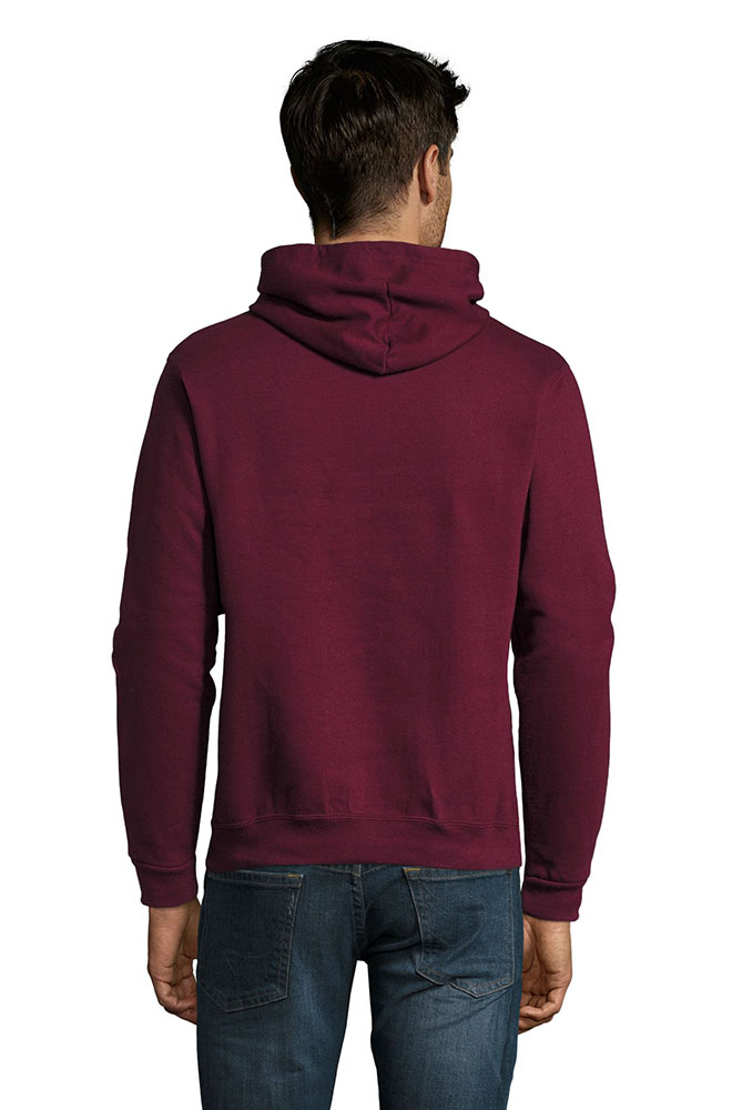 Sols Unisex dukserica Snake Burgundy veličina XS 47101 - dodatni pogled