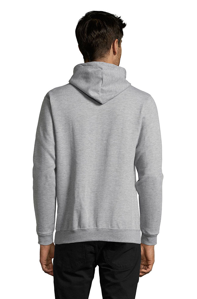 Sols Unisex dukserica Snake Grey Melange veličina M 47101 - dodatni pogled