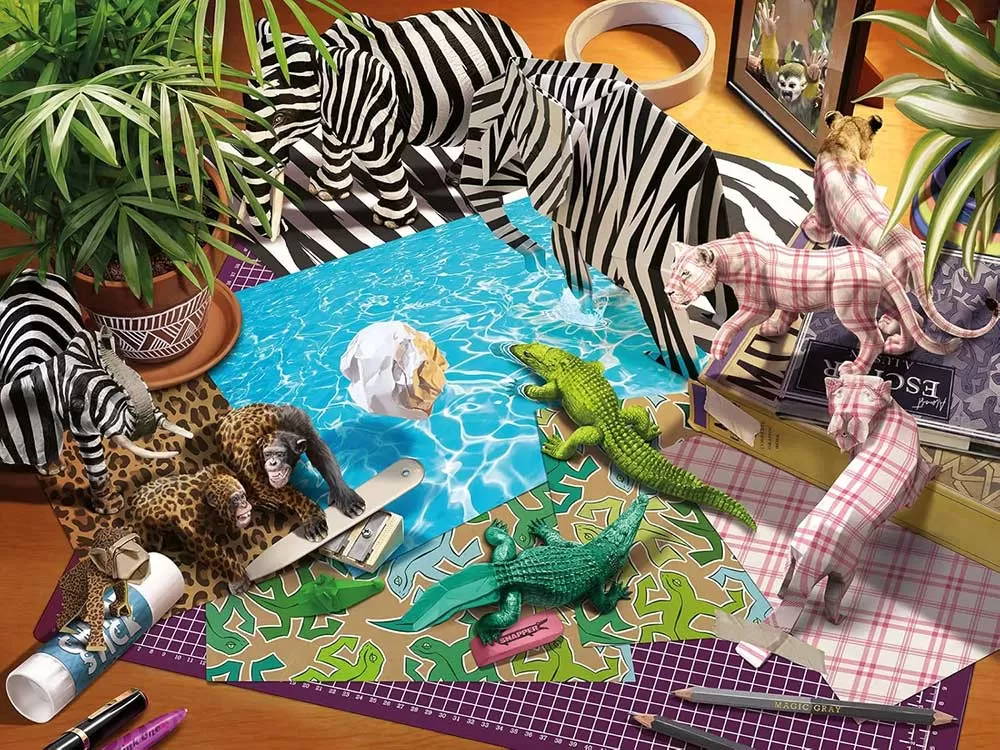 Puzzle slagalica 1500 delova Origami avantura Ravensburger 16822