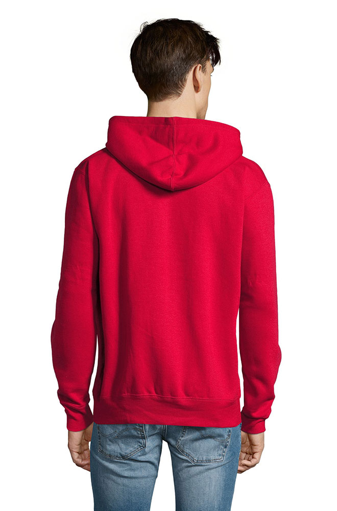 Sols Muška dukserica Seven Red 3XL 47800 - dodatni pogled