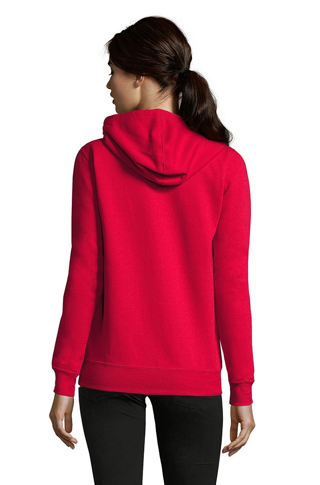 Sols Ženska dukserica Seven Red veličina M 47900 - dodatni pogled