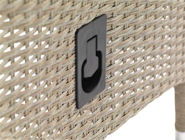 Baštenska stolica sa podesivim naslonom Fuene - dodatni pogled