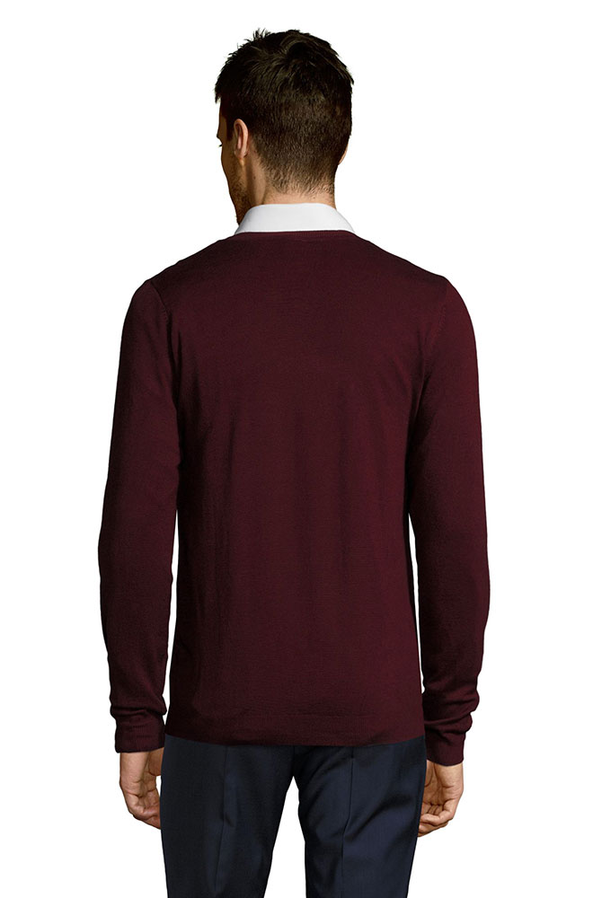 Sols Muški džemper Ginger Burgundy veličina 3XL 01712 - dodatni pogled