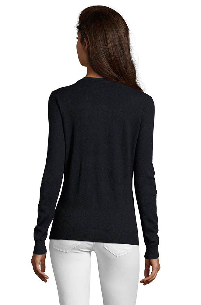 Sols Ženski džemper na kopčanje Griffin Navy veličina XL 01716 - dodatni pogled