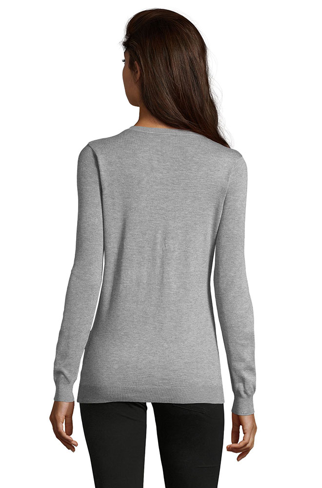 Sols Ženski džemper na kopčanje Griffin Grey veličina XS 01716 - dodatni pogled