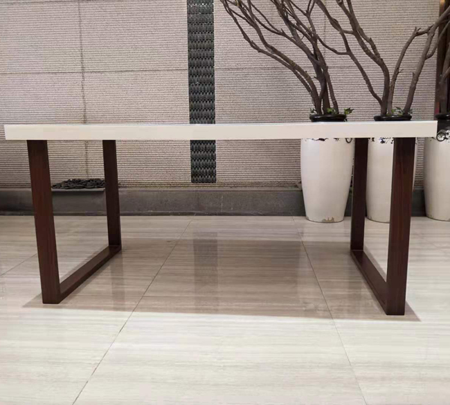 Trpezarijski sto A770 orah-krem - dodatni pogled