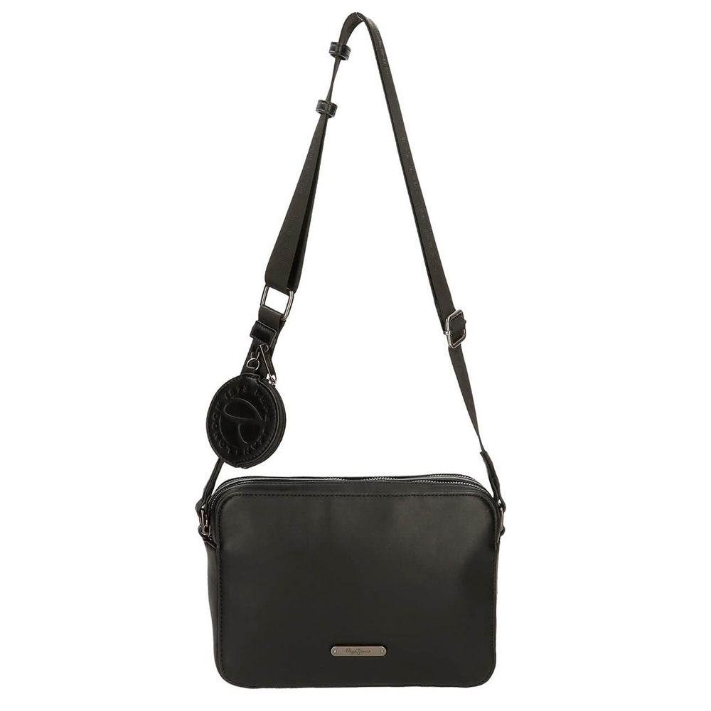 Tašna sa dve pregrade Pepe Jeans Salma black 70653 - dodatni pogled