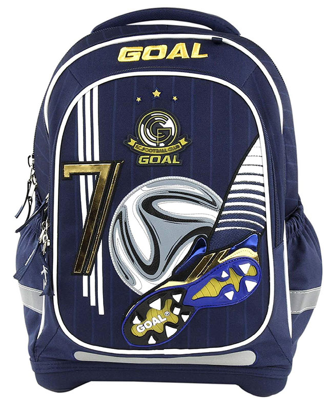 TARGET Superlight - Ranac za školu FOOTBALL BLUE 17229 - dodatni pogled
