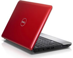 DELL Inspiron 1011 - bordo - dodatni pogled