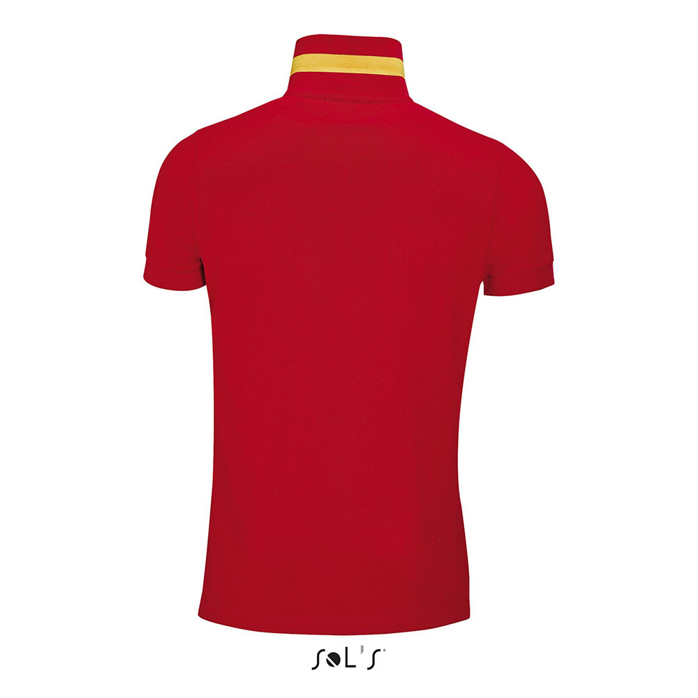 Pamučna muška polo majica Patriot Red veličina L Sols 00576 - dodatni pogled
