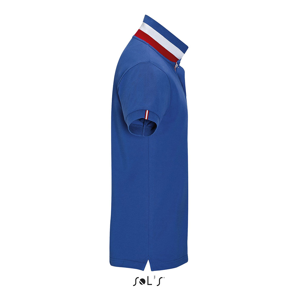 Pamučna muška polo majica Patriot Royal Blue veličina 3XL Sols 00576 - dodatni pogled