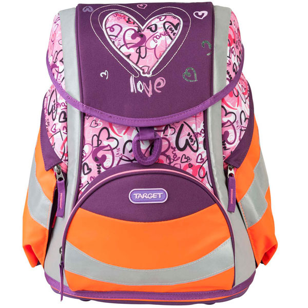 TARGET Reflax - Ranac za školu HEARTS 17958 - dodatni pogled