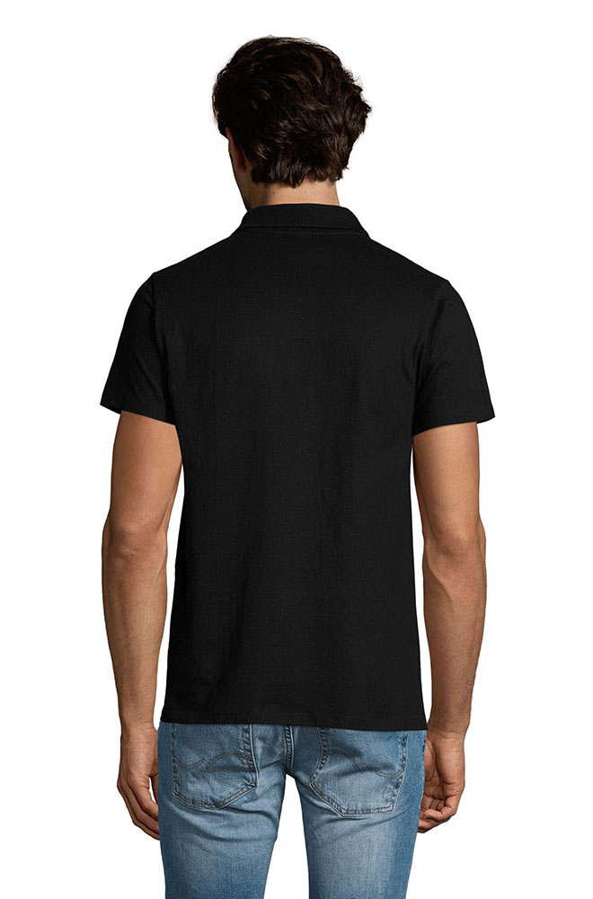 Sols Polo majica Precsott Black veličina L 11377 - dodatni pogled
