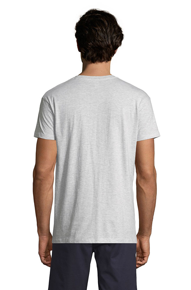 Sols Muška pamučna majica Regent Ash veličina M 11380 - dodatni pogled