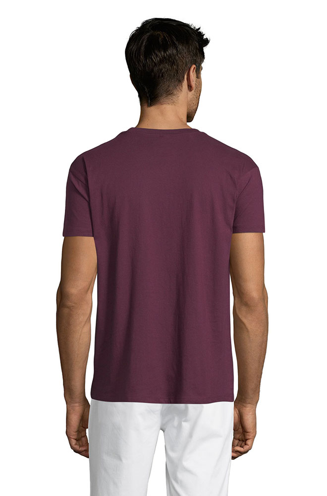 Sols Muška pamučna majica Regent Burgundy veličina 3XL 11380 - dodatni pogled
