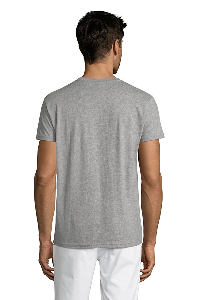 Sols Muška pamučna majica Regent Grey Melange veličina XL 11380 - dodatni pogled