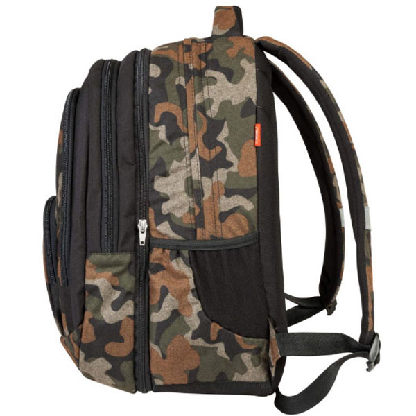 TARGET 2 u 1 - Ranac za školu JUMP Melange Army 21881 - dodatni pogled