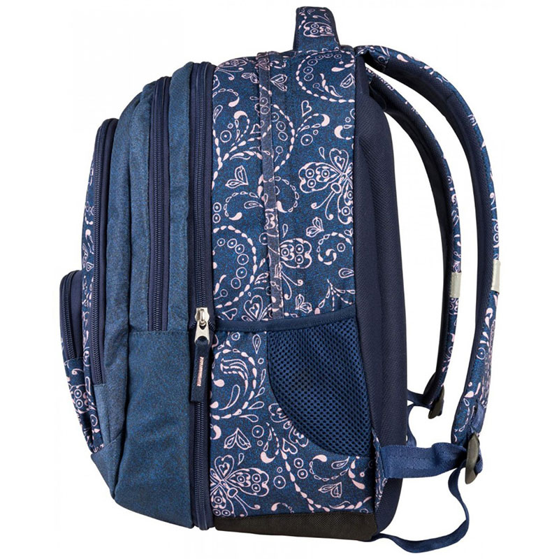 TARGET 2 u 1 - Ranac za školu JUMP Jeans Butterfly 26302 - dodatni pogled