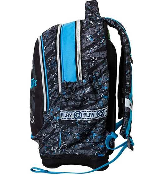 Anatomski školski ranac Play Smart Light - Adventure cars - dodatni pogled