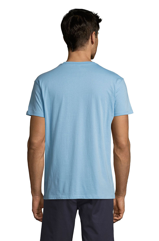 Sols Muška pamučna majica Regent Sky Blue veličina XL 11380 - dodatni pogled