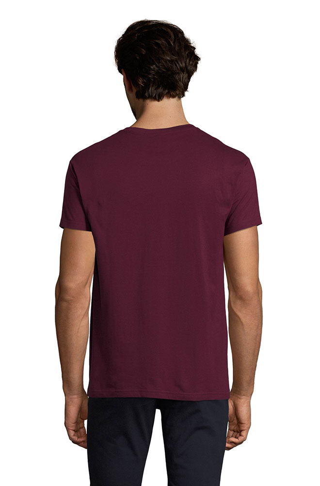 Sols Muška majica Imperial Burgundy veličina L 11500 - dodatni pogled