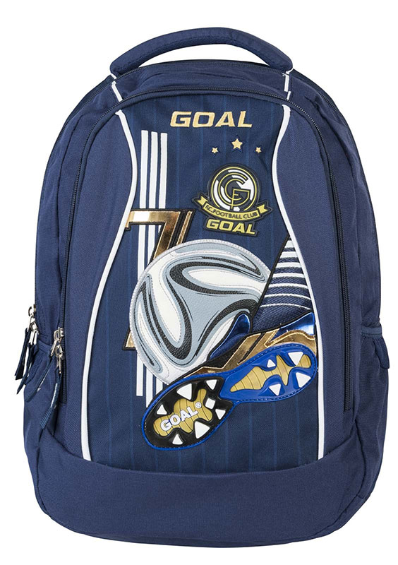 TARGET Light - Ranac za školu ANATOMSKI Football Blue 17231 - dodatni pogled