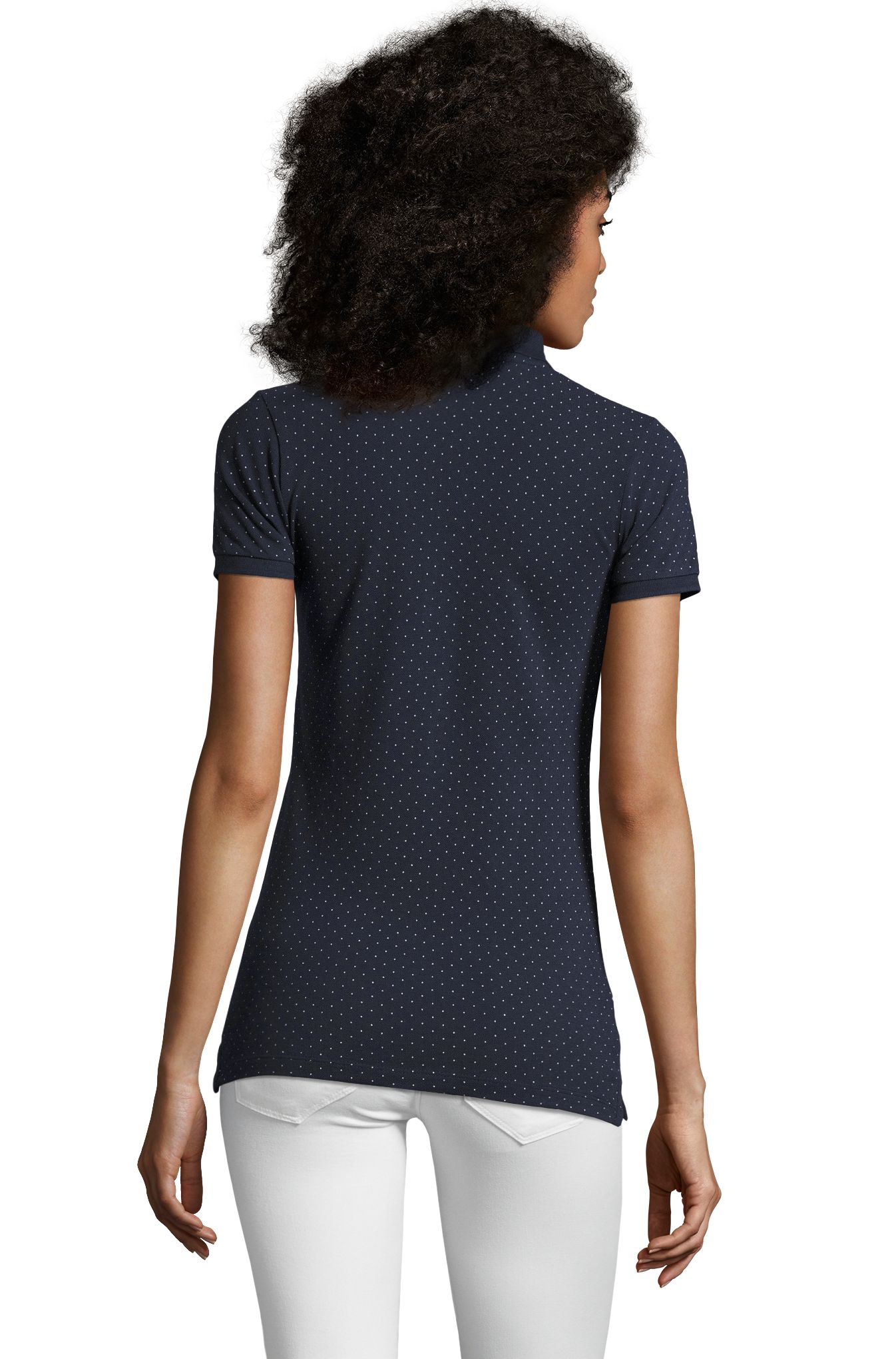 Ženska majica sa kragnom Brandy Navy veličina S Sols 01707 - dodatni pogled