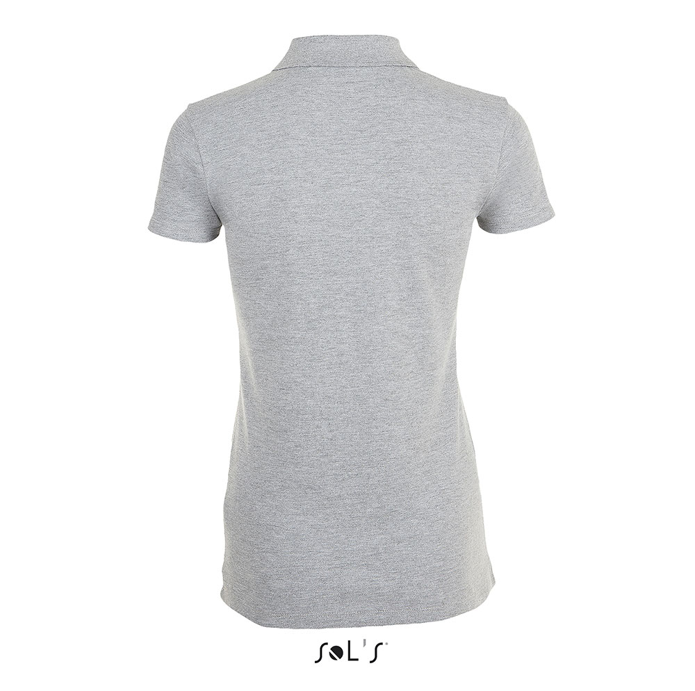 Sols Ženska majca sa kragnom Phoenix Grey veličina S Sols 01709 - dodatni pogled