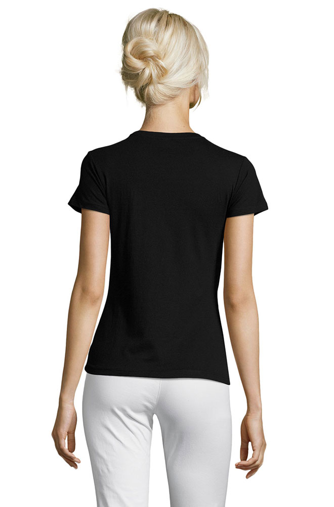 Sols Ženska majca sa kratkim rukavima Regent Black veličina L 01825 - dodatni pogled