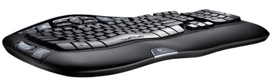Logitech® Cordless Desktop® Wave Pro™ - dodatni pogled
