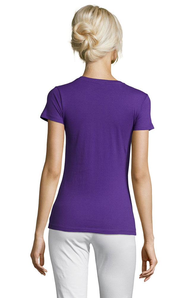 Sols Ženska majca sa kratkim rukavima Regent Purple veličina XXL 01825 - dodatni pogled