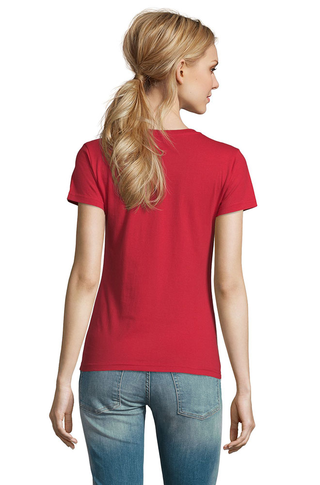 Sols Ženska pamučna majica Imperial Red veličina S 11502 - dodatni pogled