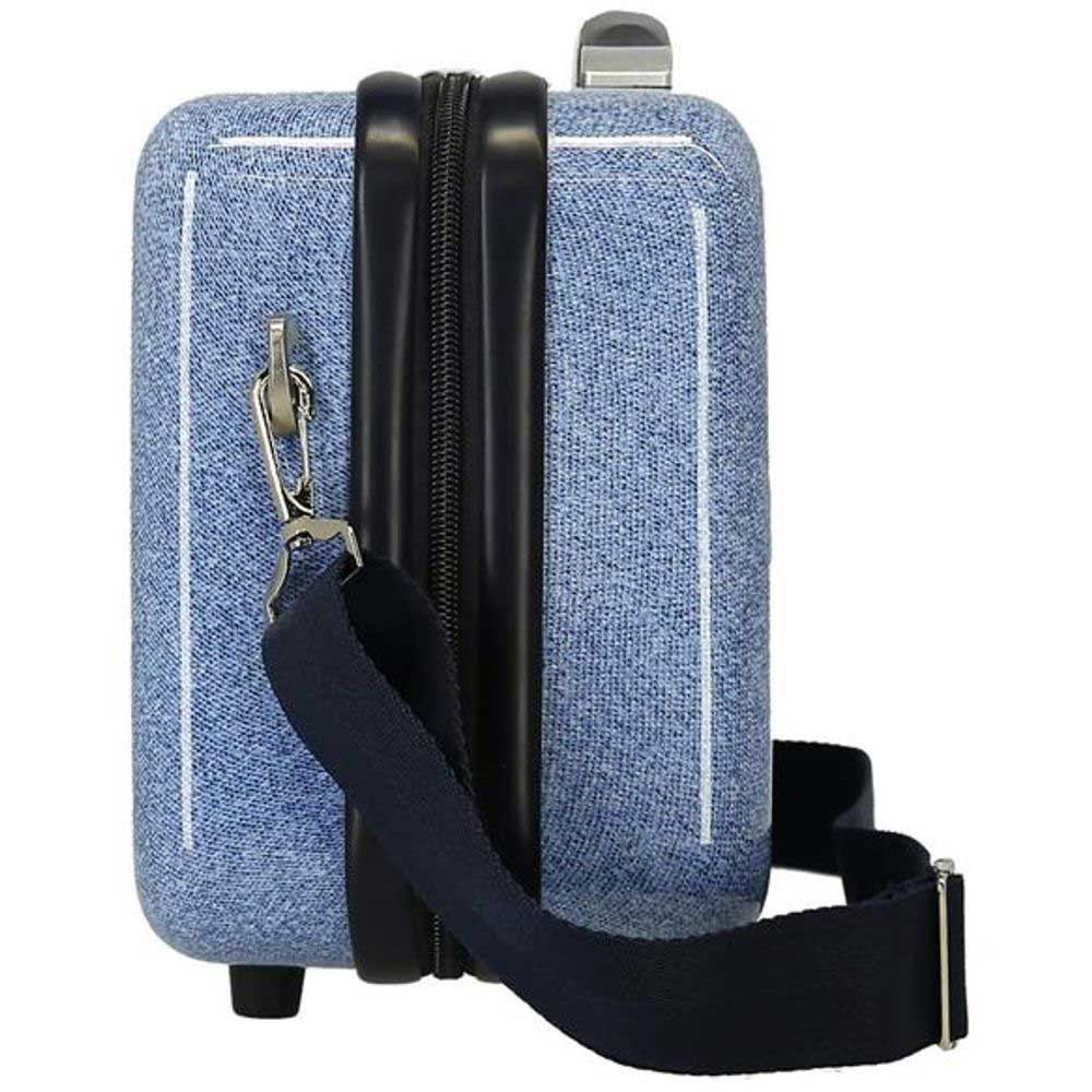 Tvrdi neseser kofer za šminku Pepe Jeans Noni Denim 68239 - dodatni pogled