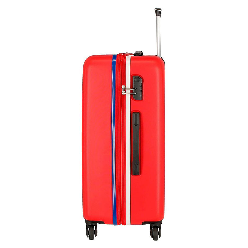 Movom ABS Koferi Flash Red Komplet 55cm-69cm-79cm 58394 - dodatni pogled