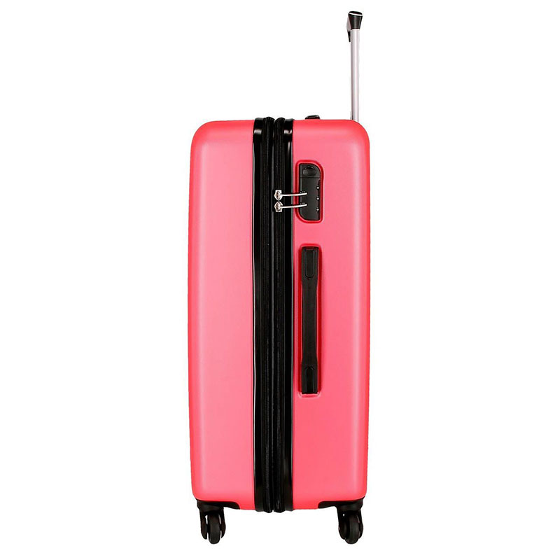 Movom ABS Koferi Flash Pink Komplet 55cm-69cm-79cm 58394 - dodatni pogled