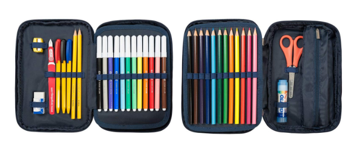 TARGET Multy Pencile Case - Pernica puna GREY 73 21850 - dodatni pogled