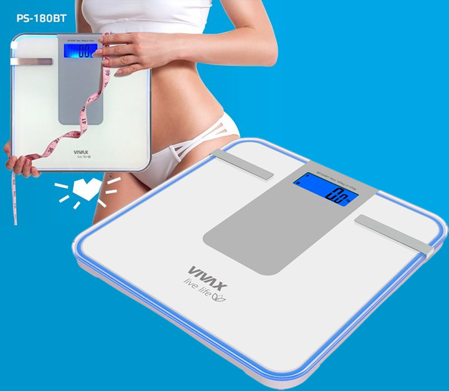 Vivax Bluetooth Telesna vaga sa dodatnim funkcijama PS-180BT - dodatni pogled